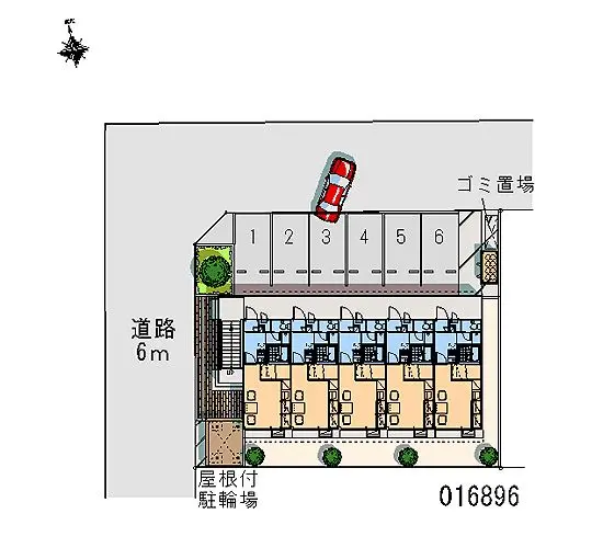 須賀川市下宿町 月極駐車場